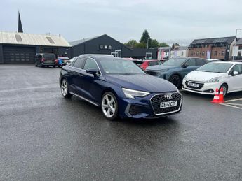 Audi A3 1.0 TFSI 30 S line Saloon 4dr Petrol S Tronic Euro 6 (s/s) (110 