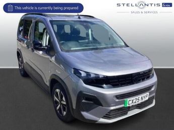 Peugeot Rifter 52kWh GT Standard MPV 5dr Electric Auto (11kW Charger) (136 ps)