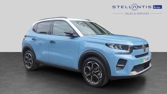 Citroen C3 Standard Range 44kWh MAX Hatchback 5dr Electric Auto (11kW Charg