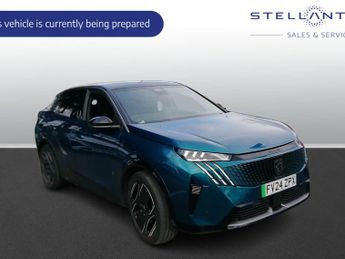 Peugeot 3008 73kWh GT SUV 5dr Electric Auto (11kW Charger) (210 ps)