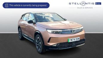 Vauxhall Grandland Electric 73kWh GS SUV 5dr Electric Auto (213 ps)