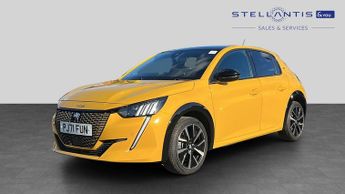 Peugeot 208 50kWh GT Hatchback 5dr Electric Auto (7.4kW Charger) (136 ps)