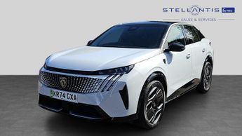 Peugeot 3008 73kWh GT SUV 5dr Electric Auto (11kW Charger) (210 ps)