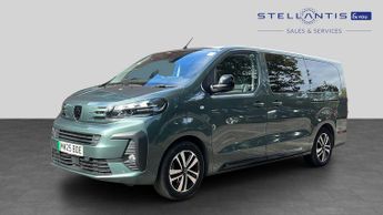 Peugeot Traveller 75kWh Allure Long MPV 5dr Electric Auto LWB (8 Seat, 7.4kW Charg
