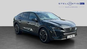 Peugeot 408 1.2 GT Fastback 5dr Petrol Hybrid e-DSC6 Euro 6 (s/s) (145 ps)