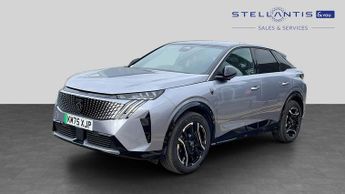 Peugeot 3008 73kWh GT SUV 5dr Electric Auto (11kW Charger) (210 ps)
