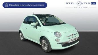 Fiat 500 1.2 Lounge Hatchback 3dr Petrol Manual Euro 6 (s/s) (69 bhp)