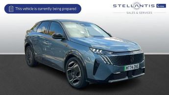 Peugeot 3008 73kWh GT SUV 5dr Electric Auto (11kW Charger) (210 ps)