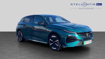 Peugeot 308 55kWh GT Hatchback 5dr Electric Auto (156 ps)