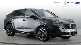 Peugeot 3008 73kWh GT SUV 5dr Electric Auto (11kW Charger) (210 ps)