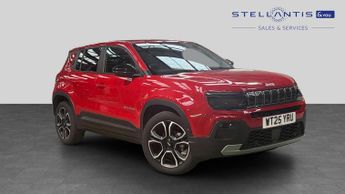 Jeep Avenger 1.2 Summit SUV 5dr Petrol Manual Euro 6 (s/s) (100 ps)