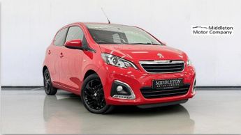 Peugeot 108 1.2 PureTech Allure Hatchback 5dr Petrol Manual Euro 6 (82 ps)