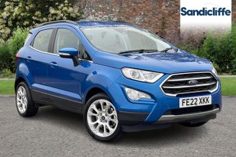 Ford EcoSport  Titanium 5 Door 1.0L Ford EcoBoost 125PS FWD 6 Speed Manual