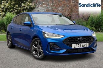 Ford Focus  ST-Line 5 door 1.0L EcoBoost 125PS mHEV FWD 6 Speed Manual