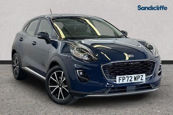 Ford Puma  1.0 L EcoBoost Hybrid (mHEV) Titanium 5dr 6Spd 125PS