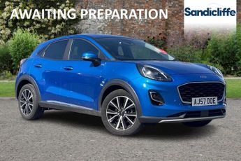 Ford Puma  1.0 L EcoBoost Hybrid (mHEV) Titanium 5dr 6Spd 125PS