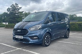 FORD TRANSIT CUSTOM  Sport DCiV 320 L2 2.0L EcoBlue 185PS FWD 6Spd Man