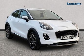 FORD PUMA  1.0 L EcoBoost Hybrid (mHEV) Titanium 5dr 7Spd Auto 125PS