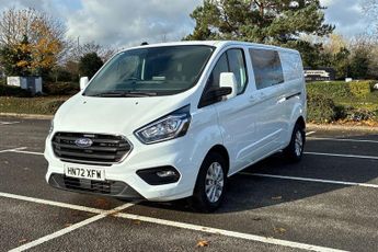 FORD TRANSIT CUSTOM  2.0 TDCi 130ps Low Roof D/Cab Limited Van Auto
