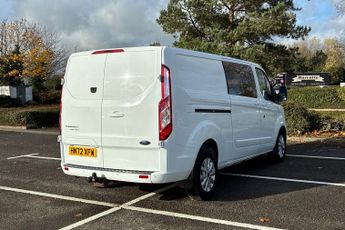 FORD TRANSIT CUSTOM  2.0 TDCi 130ps Low Roof D/Cab Limited Van Auto