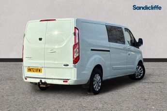 FORD TRANSIT CUSTOM  2.0 TDCi 130ps Low Roof D/Cab Limited Van Auto