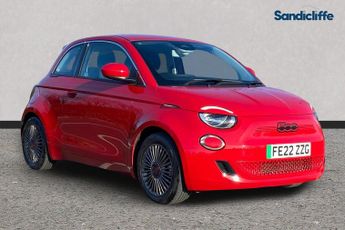 FIAT 500  87kW Red 42kWh 3dr Auto Hatchback