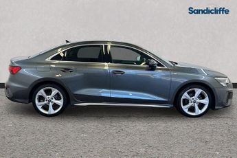 AUDI A3  30 TFSI S Line 4dr S Tronic Saloon