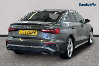AUDI A3  30 TFSI S Line 4dr S Tronic Saloon