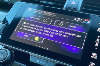 HONDA CIVIC  1.0 VTEC Turbo SR 5dr CVT Hatchback