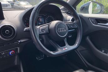 AUDI A3  1.5 TFSI Black Edition 5dr S Tronic Hatchback