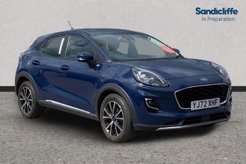 Ford Puma  1.0 L EcoBoost Hybrid (mHEV) Titanium 5dr 6Spd 125PS