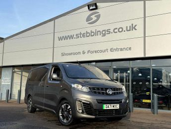 Vauxhall Vivaro 50kWh Elite Auto LWB 5dr (8 Seat, 7.4kW Charger)