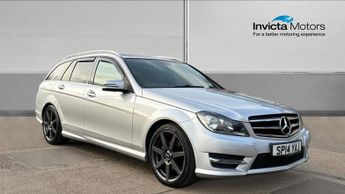 Mercedes C Class C220 CDI AMG Sport Edition Estate Auto with B/tooth  Power Fold 