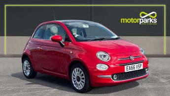 Fiat 500 1.2 Lounge 3dr - Glass Roof - Electric Front Windows - Bluetooth