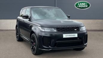 Land Rover Range Rover Sport 5.0 V8 S/C 575 SVR 5dr Auto With SVO Satin Finish Paint and Heat