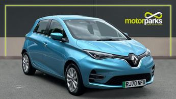 Renault Zoe 100kW Iconic R135 50kWh Rapid Charge - VAT Qualifying (Navigatio