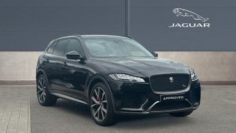 Jaguar F-Pace 5.0 Supercharged V8 SVR 5dr Auto AWD Privacy Glass  Opening Pano