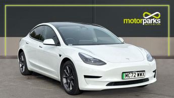 Tesla Model 3 RWD 4dr Auto (Navigation)(Electric Front Seats)(Panoramic Glass 