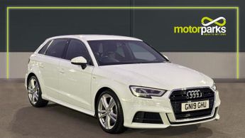 Audi A3 30 TDI 116 S Line 5dr S Tronic (Rear Parking Sensors)(Navigation