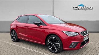 SEAT Ibiza 1.0 TSI 110 FR Sport 5dr Manual with 1 Owner  Apple Carplay  Lan