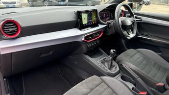SEAT Ibiza 1.0 TSI 110 FR Sport 5dr Manual with 1 Owner  Apple Carplay  Lan