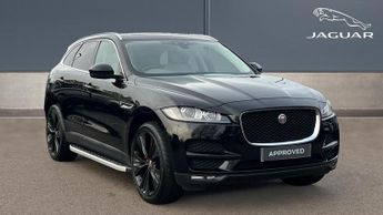 Jaguar F-Pace 2.0d Portfolio 5dr Auto AWD With Heated Seats and Sliding Panora