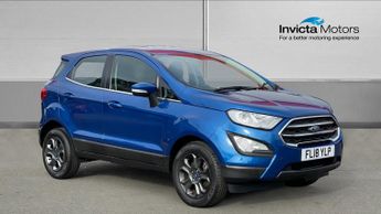 Ford EcoSport 1.0 EcoBoost 125ps Zetec  SATNAV  6-Speed Automatic Gearbox 