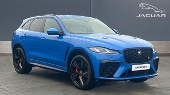 Jaguar F-Pace 5.0 V8 550 SVR 5dr Auto AWD 22 inch Alloys  Fixed panoramic roof