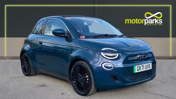 Fiat 500 87kW La Prima 42kWh 2dr Auto Heated seats  parking sensors  rear