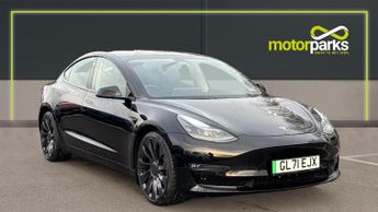 Tesla Model 3 Performance AWD 4dr (Performance Upgrade) Auto (Heated Front Sea