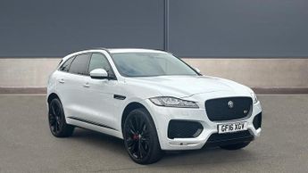 Jaguar F-Pace 3.0d V6 S 5dr Auto AWD sliding panoramic roof  deployable side s