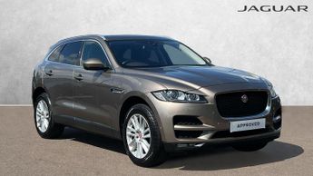 Jaguar F-Pace 2.0d Portfolio 5dr AWD With Sliding Panoramic Roof and 360-degre