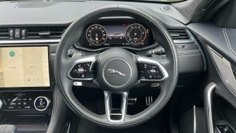 Jaguar F-PACE 2.0 D200 R-Dynamic HSE Black 5dr Auto AWD With Climate Front Sea