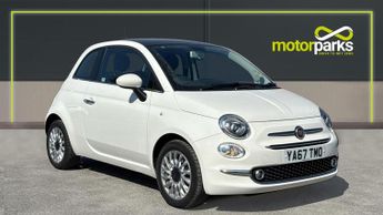 Fiat 500 1.2 Lounge 3dr (Fixed Glass Roof)(Rear Parking Sensors)(Cruise C